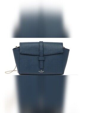 Kate Spade Riverside Street Emmie Crossbody Bag Lizard Embossed Leather EUC